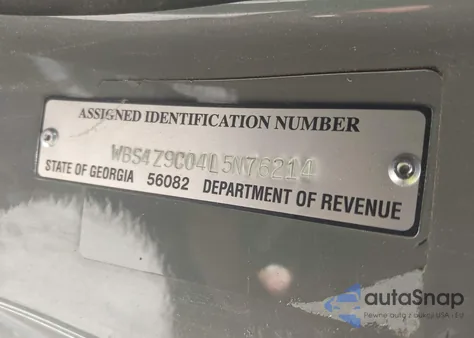 2020 BMW M4 from USA, damaged, VIN WBS4Z9C04L5N76214